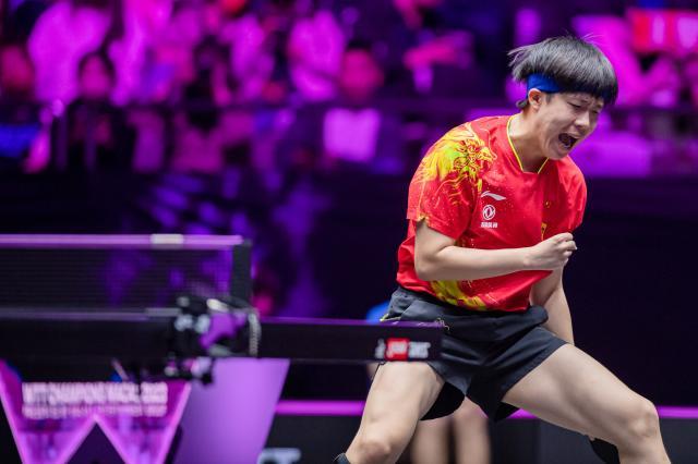 4比0完胜马龙 “后浪”王楚钦成功卫冕澳门冠军赛